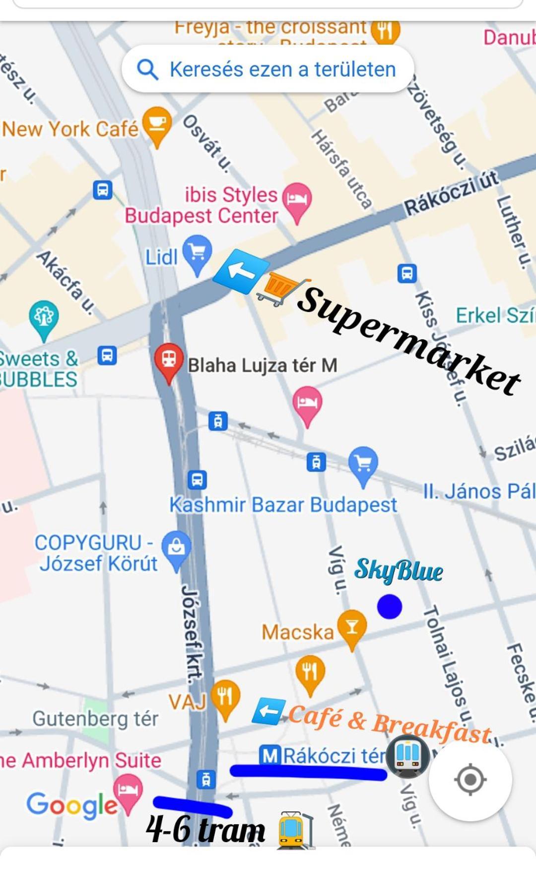 Skyblue Apartment 布达佩斯 外观 照片