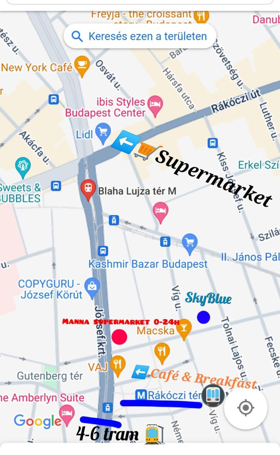 Skyblue Apartment 布达佩斯 外观 照片